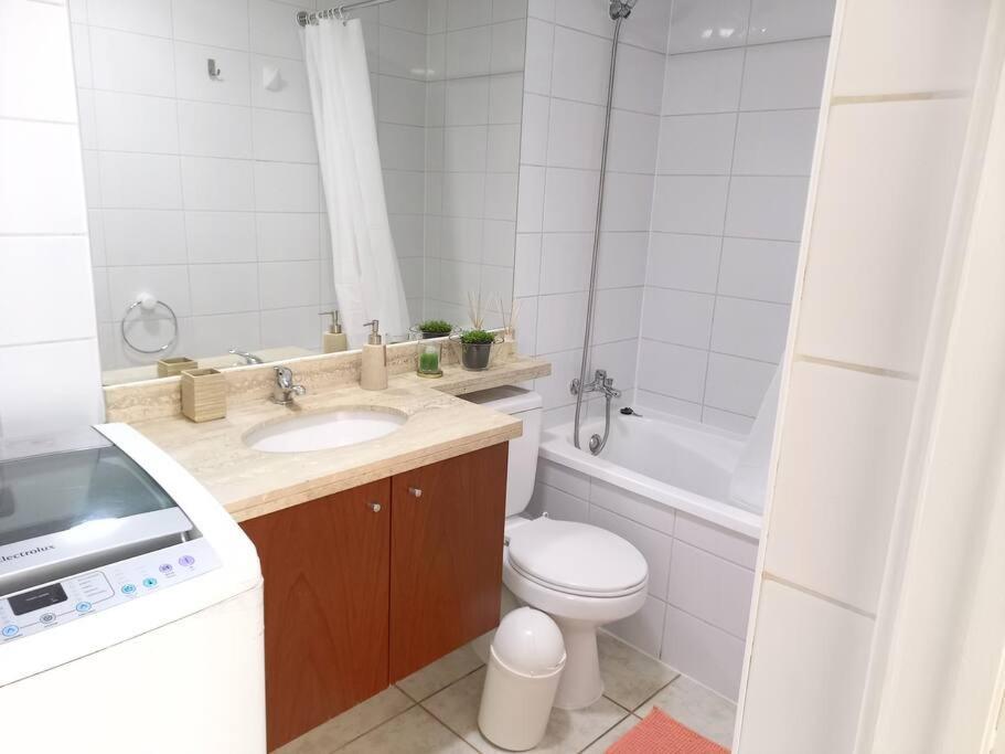 Apartamento Lindo Y Acogedor Depto En El Centro De La Ciudad Santiago