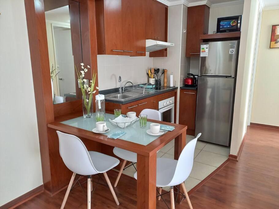 Apartamento Lindo Y Acogedor Depto En El Centro De La Ciudad Santiago de Chile